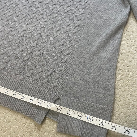 NWT Women's MAGASCHONI cashmere sweater in Gray - Picture 11 of 13